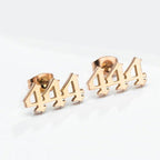 Tiny Angel Number Earrings