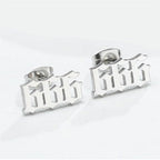 Tiny Angel Number Earrings