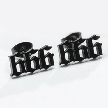 Tiny Angel Number Earrings