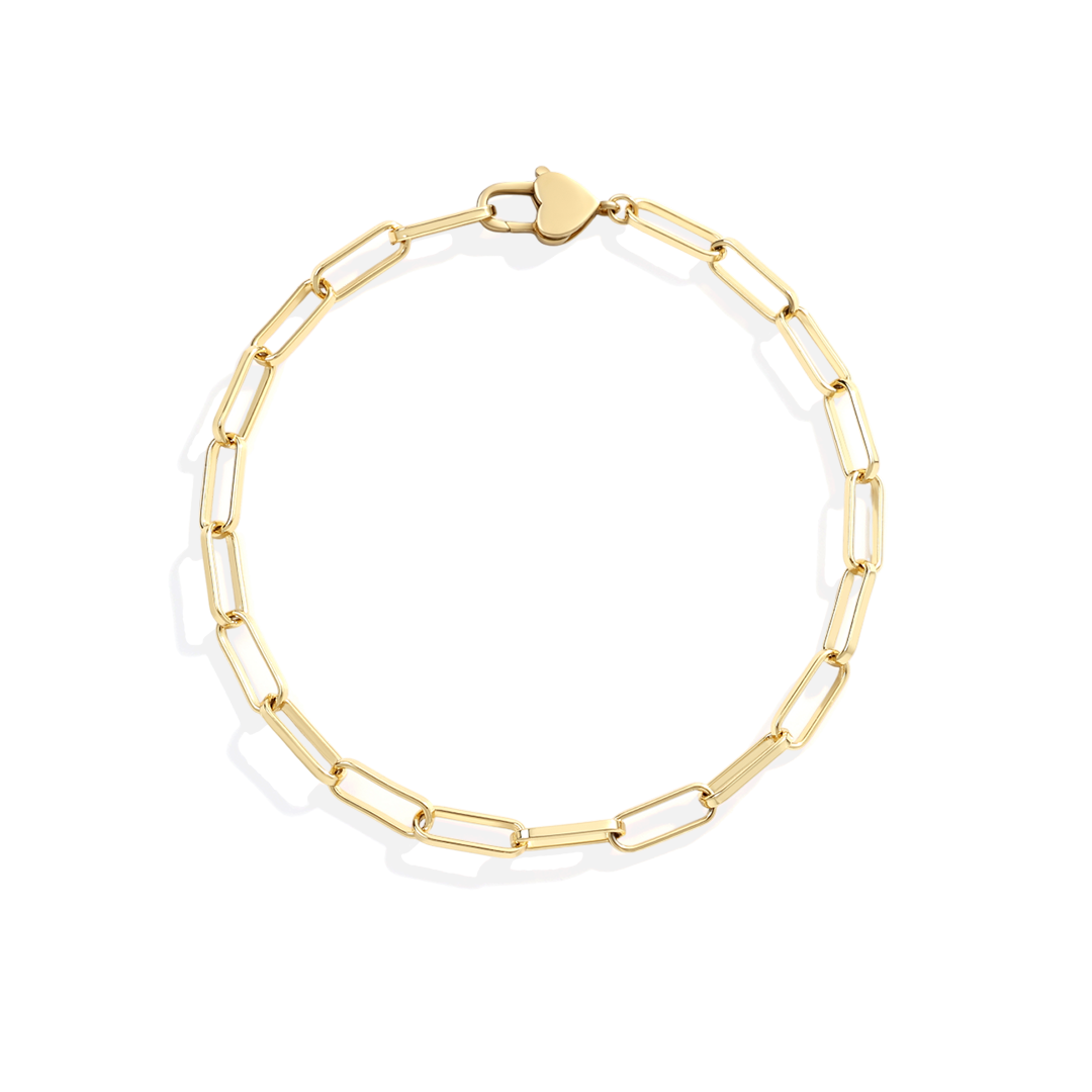 Heart Padlock Bracelet
