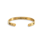 I Fucking Love You Cuff Bracelet