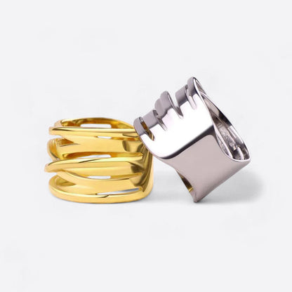 Wire Wrap Statement Ring