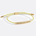 Sarcasm Level: Expert Inspire Bracelet