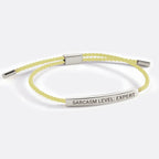 Sarcasm Level: Expert Inspire Bracelet