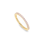 June Birthstone Eternity Stacking Ring