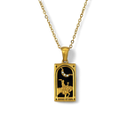 Knight of Cups Tarot Necklace