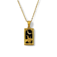 Knight of Cups Tarot Necklace