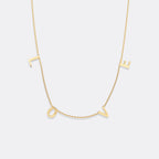 The LOVE Letter Necklace