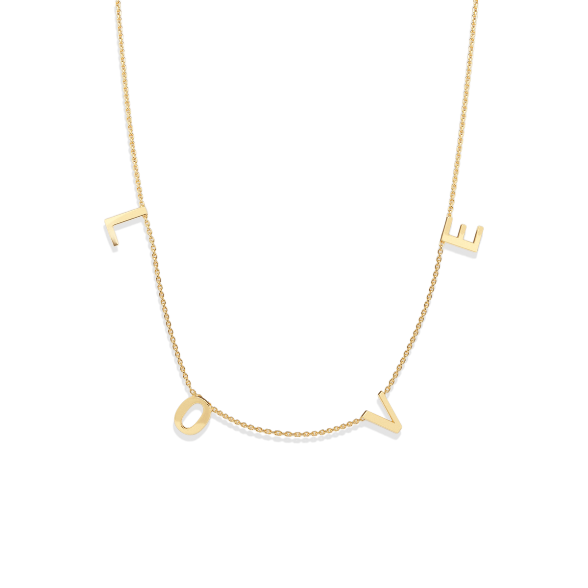 The LOVE Letter Necklace
