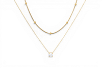 Layered Double Chain Necklace