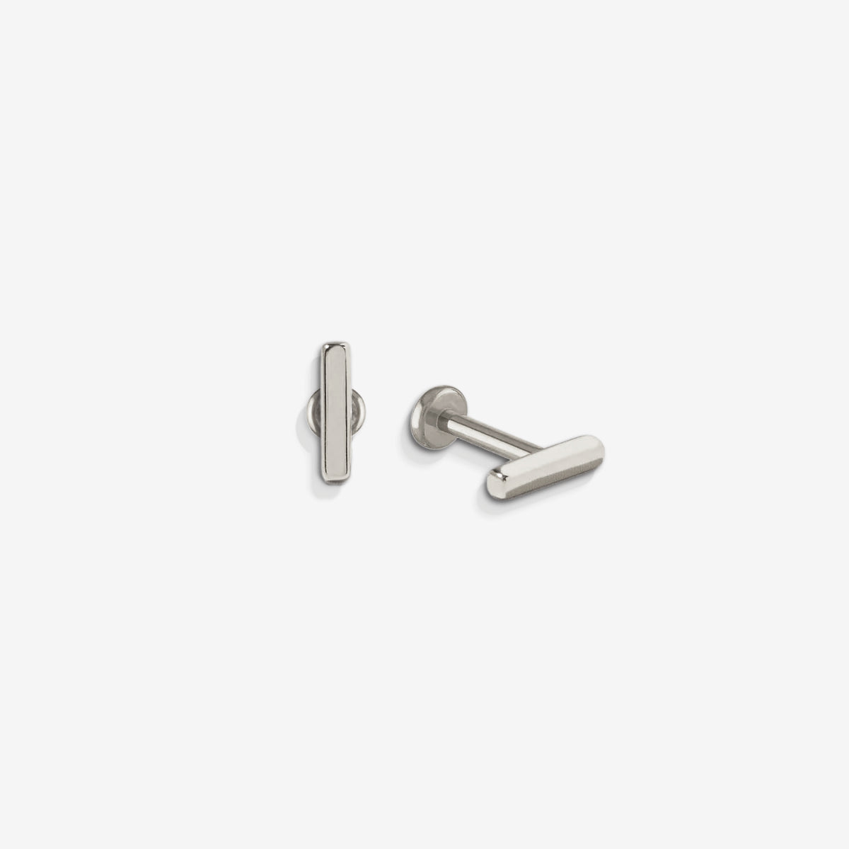 Little Bar Sleeper Flatback Earrings | 16g