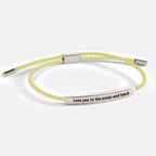 Love you to the moon and back Inspire Bracelet