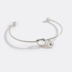 Personalized Tie the Knot Bracelet • Bridesmaid Gift Bracelet