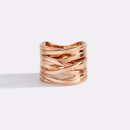 Wire Wrap Statement Ring