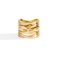 Wire Wrap Statement Ring