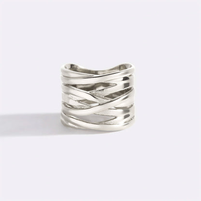 Wire Wrap Statement Ring