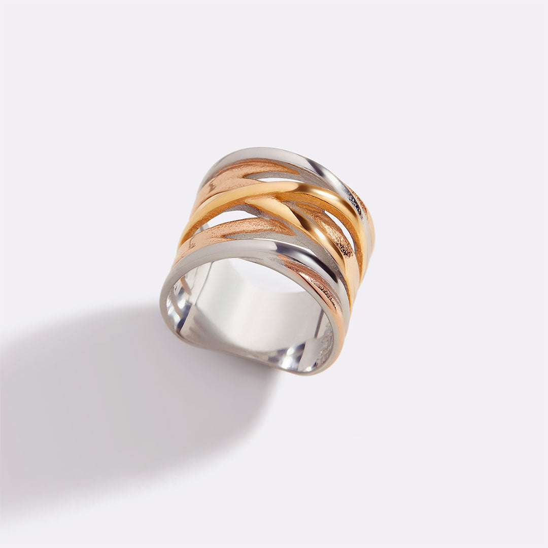 Wire Wrap Statement Ring