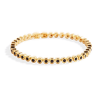 Black Gemstone Bracelet