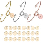 Personalized Tie the Knot Bracelet • Bridesmaid Gift Bracelet
