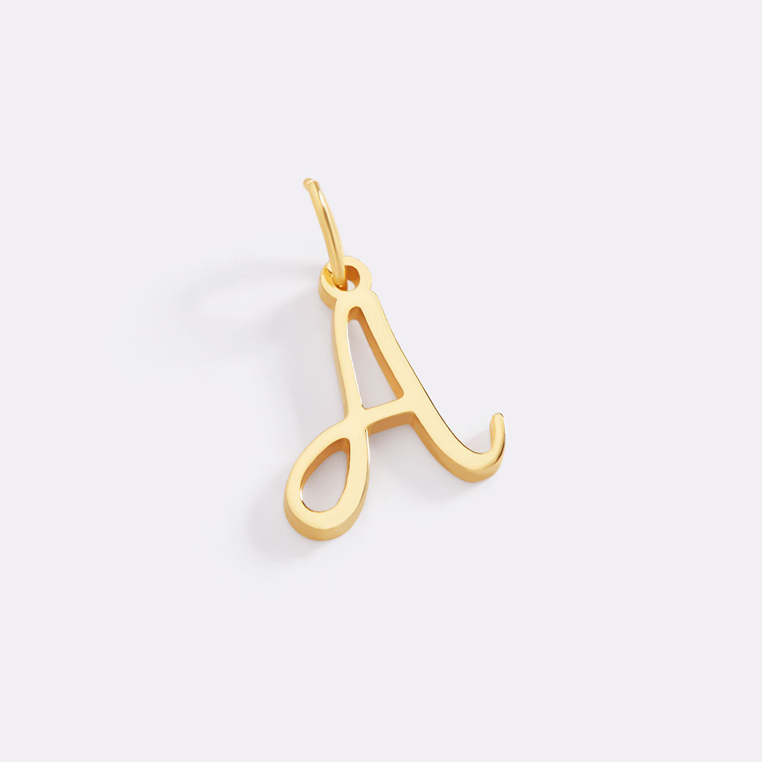 Cursive Initial Charm