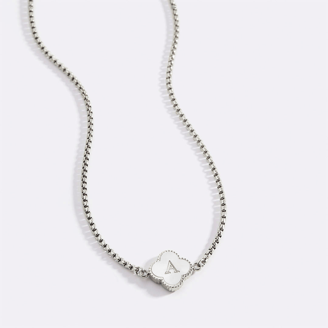 Clover Custom Name Necklace
