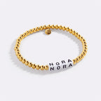 Custom Waterproof Gold Beaded Friendship Bracelet