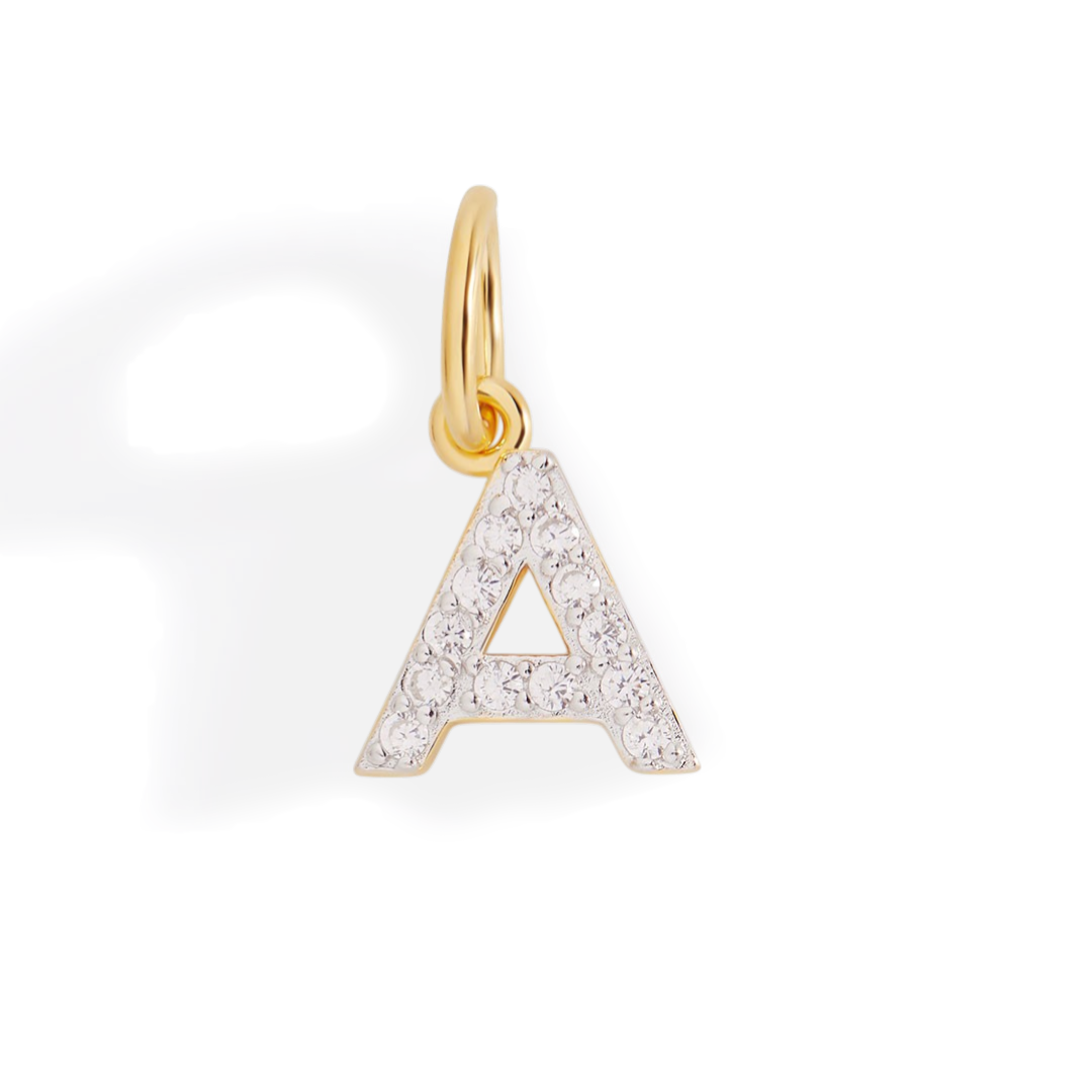 Diamond Initial Charm