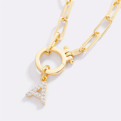 Diamond Initial Charm