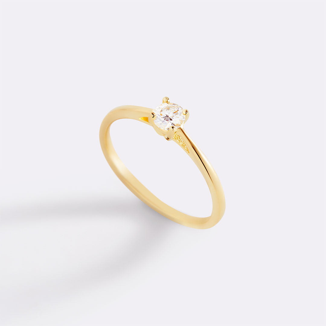 Solitaire Diamond Ring