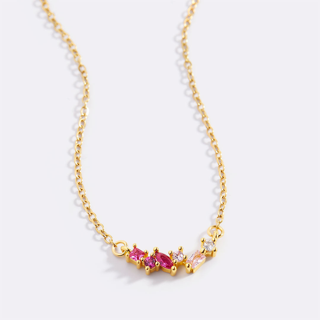 Ombre Birthstone Necklace