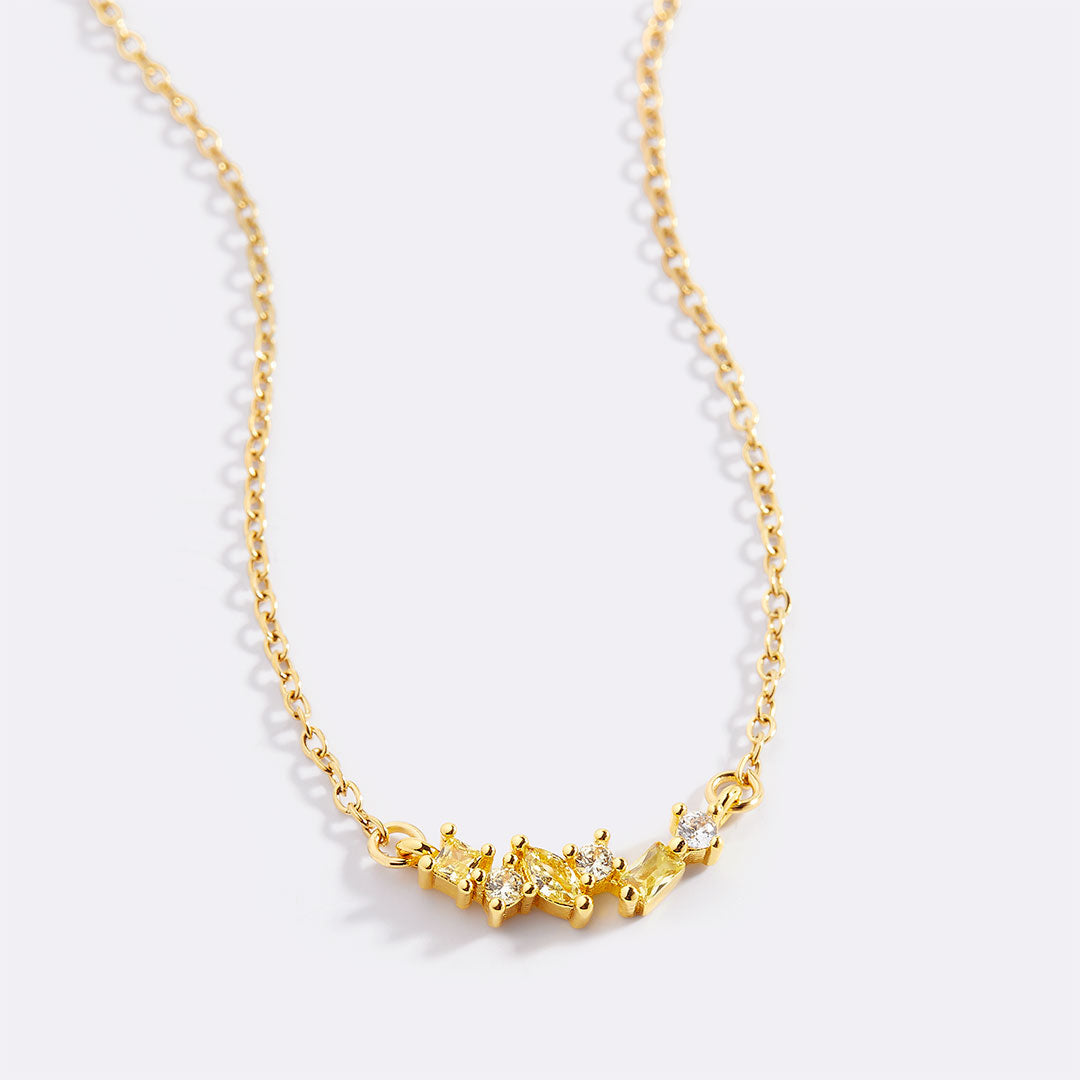 Ombre Birthstone Necklace