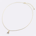 Pavé Uppercase Initial Necklace
