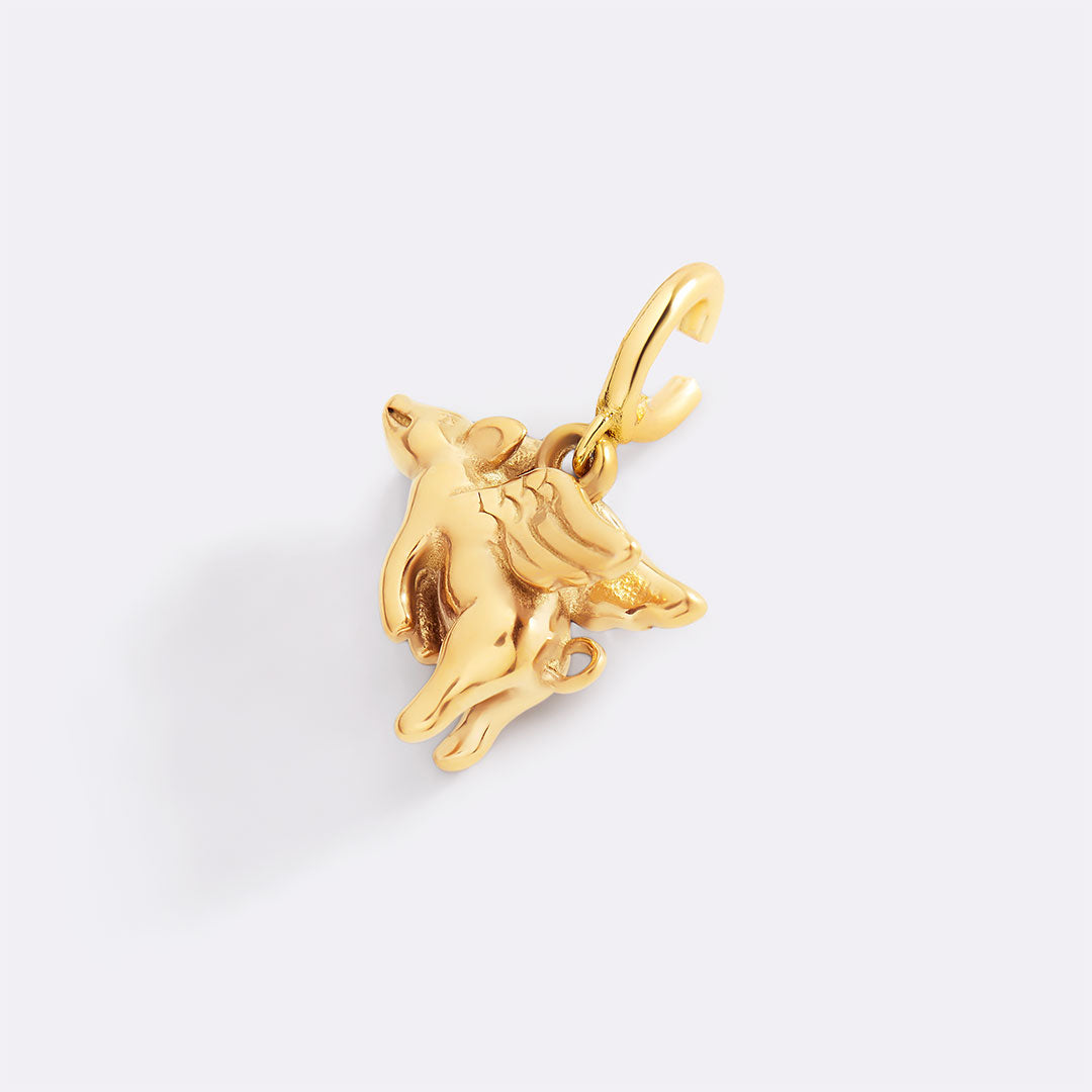Flying Pig Charm