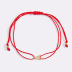 Initial String Adjustable Bracelet