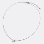 Dainty Heart Initial Necklace