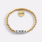 Custom Waterproof Gold Beaded Friendship Bracelet