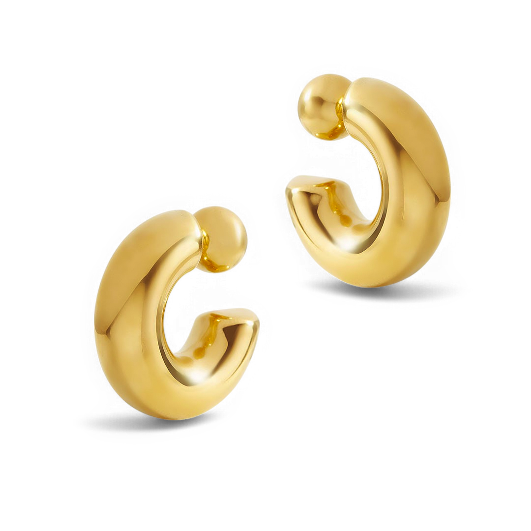 Reversible Hoop Earrings