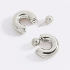 Reversible Hoop Earrings