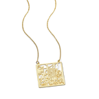 Custom Map Pendant Necklace