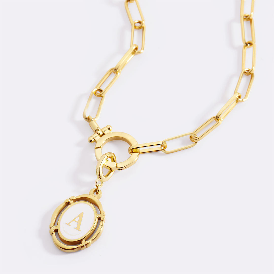 Vintage Initial Charm