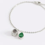 Birthstone Photo Bracelet