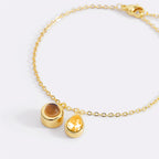 Birthstone Photo Bracelet