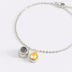 Birthstone Photo Bracelet