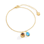 Birthstone Photo Bracelet