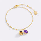 Birthstone Photo Bracelet
