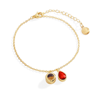 Birthstone Photo Bracelet
