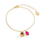 Birthstone Photo Bracelet