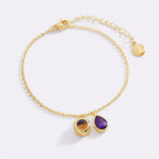Birthstone Photo Bracelet