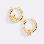 Cherub Gold Hoops