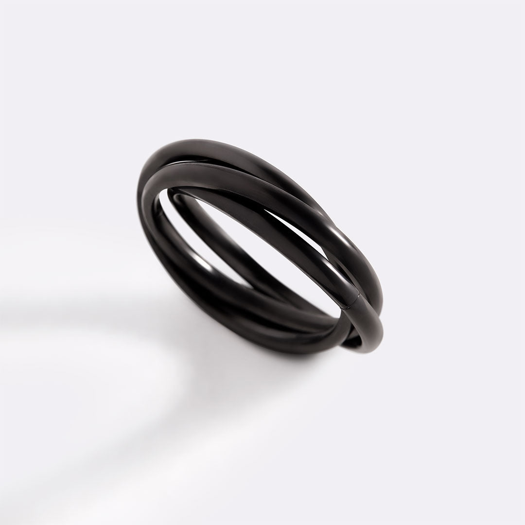 Dainty Interlocking Fidget Ring